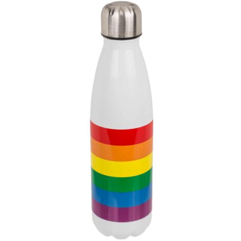 Bouteille isotherme en inox arc en ciel pride 500 ml (1/3)