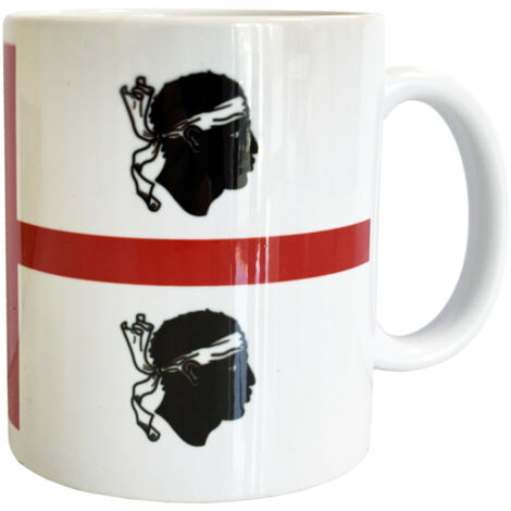 Mug en céramique Drapeau de la Sardaigne (1/2)