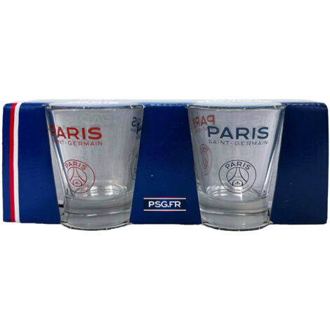 Coffret De 2 Verres Shooters Paris Saint-Germain