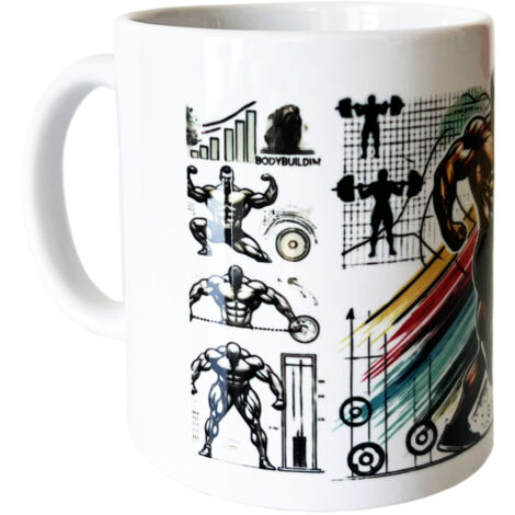 Tasse en céramique Culturiste - CBKreation (1/2)