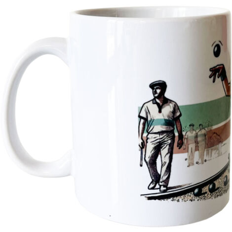 Tasse en céramique pétanque - Cbkréation (1/3)