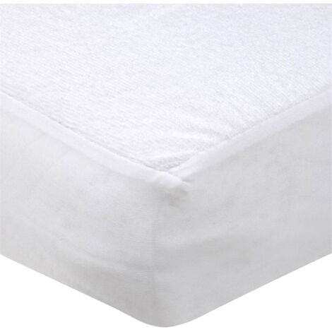 Protège-matelas sonia en éponge imperméable 180 x 200 cm (1/4)