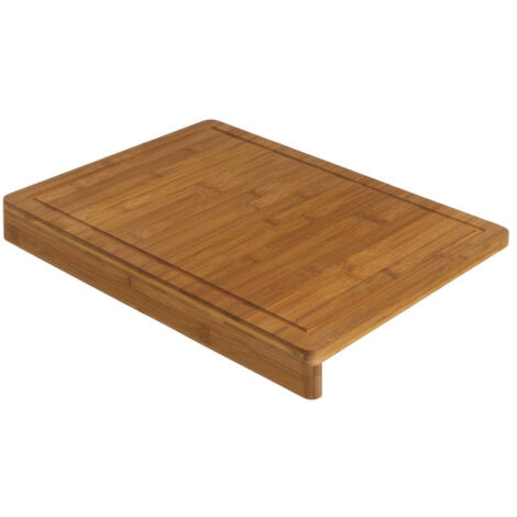 John Boos BBQ Series Planche à découper rectangulaire en bois de noyer 45,7 x 30,5 cm – 3,8 cm d'épaisseur, bloc de boucher réversible de 3,2 kg avec rainure à jus, grain