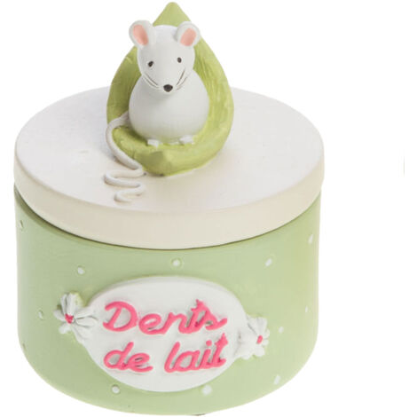 Petite boîte à dents de lait verte (1/3)
