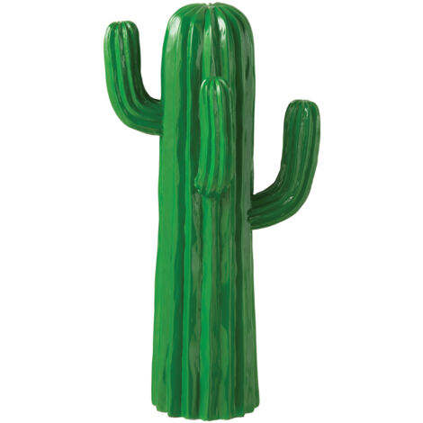 Cactus décoratif vert en résine 41 cm