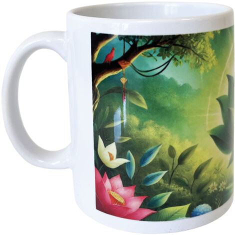 Tasse en céramique Lotus Anahata (1/3)
