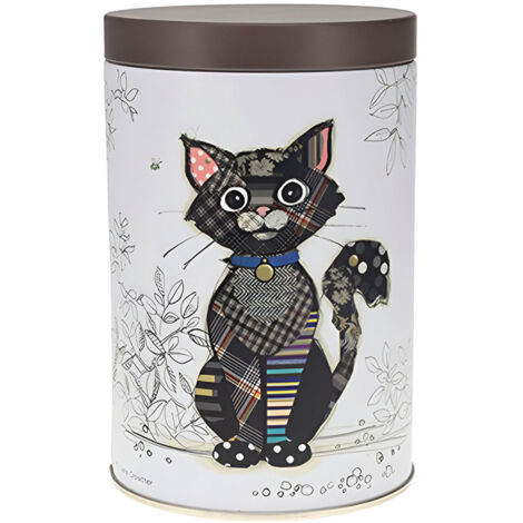 Boîte métal chat noir Kook (1/2)