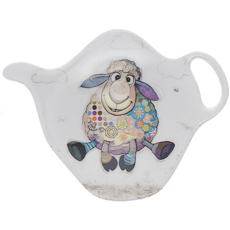 Coupelle repose sachet de thé mouton (1/2)