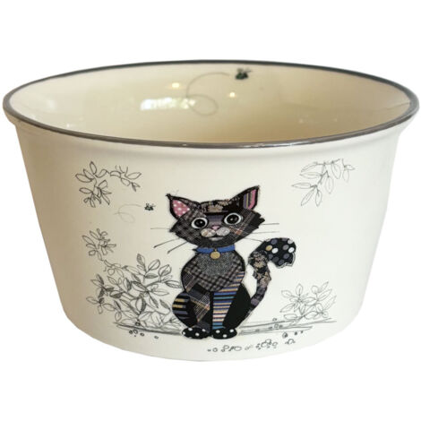Bol sans anse chat noir Kook  550 ml (1/2)