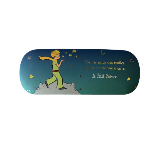 Étui à Lunettes Rigide KIUB - Bleu Le Petit Prince - Neuf Sous Blister