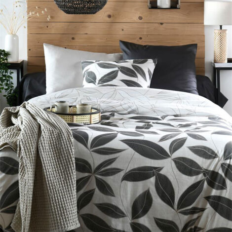 Housse de couette Matisse Naturel en coton percale 140 x 200 cm (1/3)