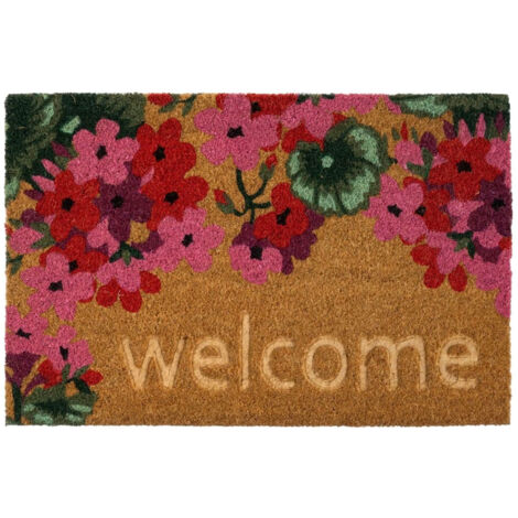 Paillasson Welcome Floral 60 x 40 cm (1/3)