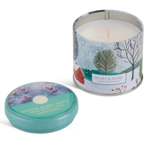 Bougie Sapin de Noël en Boîte Métal (1/3)