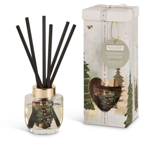 Diffuseur à bâtons Sapin de Noël Heart and Home en boîte cadeau (1/2)