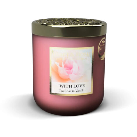 Bougie à la cire de soja Avec amour Heart and Home 30 heures (1/2)