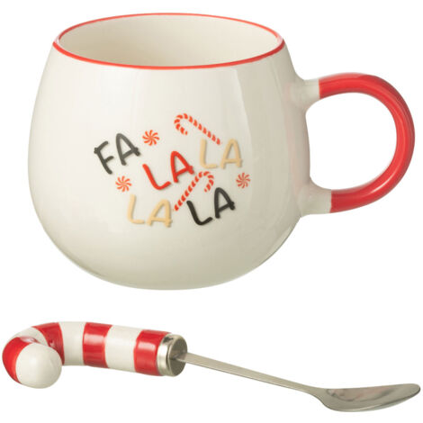 Set cadeau mug et cuillère canne en sucre d'orge (1/3)