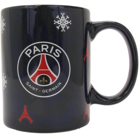 Mug Paris Saint-Germain Officiel - Céramique Bleu, Neuf, Fabriqué En France