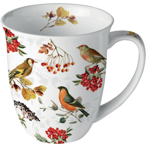 Mug thé yaka 40cl porcelaine - collection BLEUE