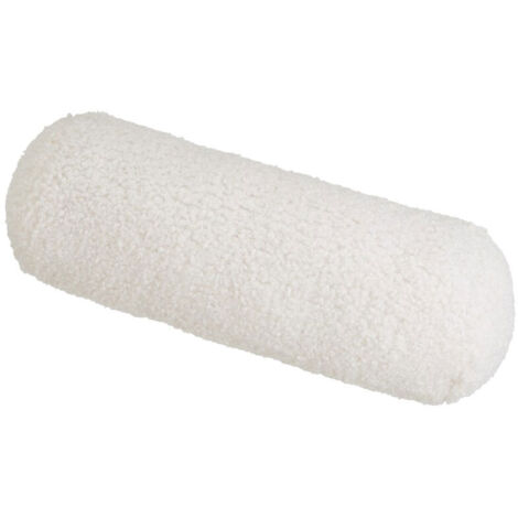 Coussin sherpa bouclé 100% polyester – Dimensions 45 x 18 cm – Texture douce et cocooning pour ambiance chaleureuse – Unimasa