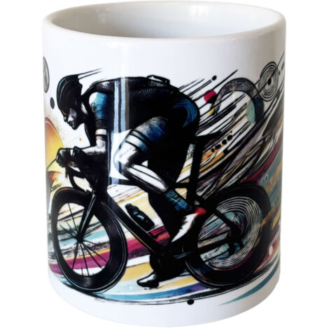 Pot à crayons en céramique Cyclisme (1/2)