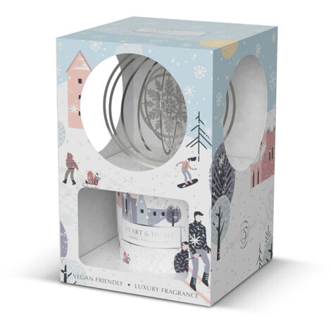 Coffret décoration de sapin avec bougie  Heart and Home (1/4)