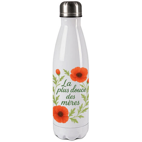 Bouteille isotherme la plus douce des mères 500 ml (1/2)