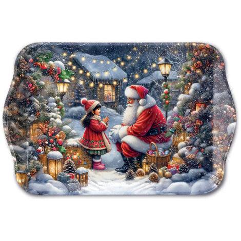 Mini plateau de Noël rencontre avec le Père Noël (1/2)