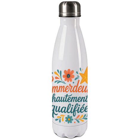 Bouteille isotherme emmerdeuse hautement qualifiée 500 ml (1/2)