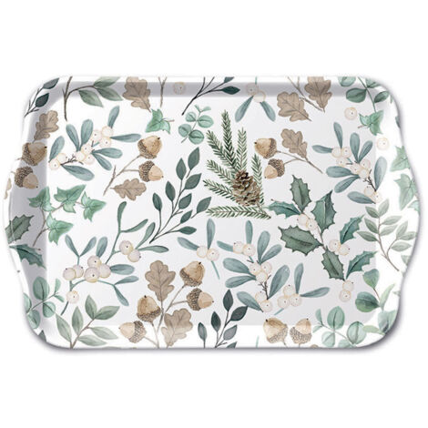Mini plateau feuillages dhiver (1/2)