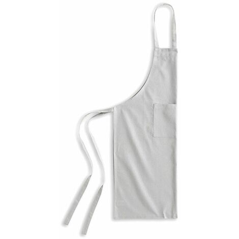 Tablier en coton pour adulte 79x104 cm - Zinc (1/2)