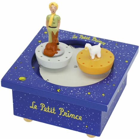 Coffret musique cube Le Petit Prince et mouton de Trousselier