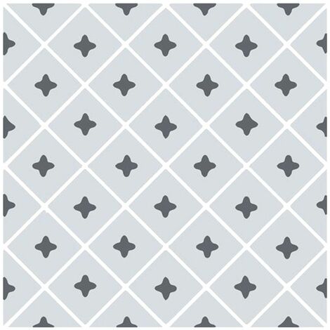 6 stickers à carreaux de ciment 15 x 15 cm (1/2)