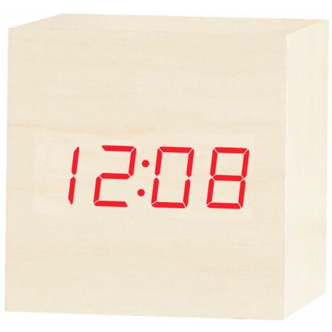 Réveil avec capteur acoustique Beige (1/2)