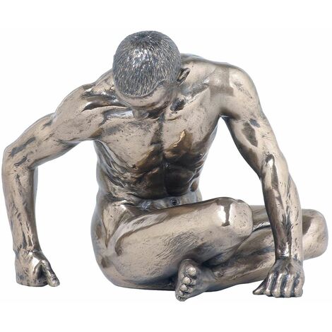 Statuette Body Talk XXL en résine - Homme Nu 44 cm