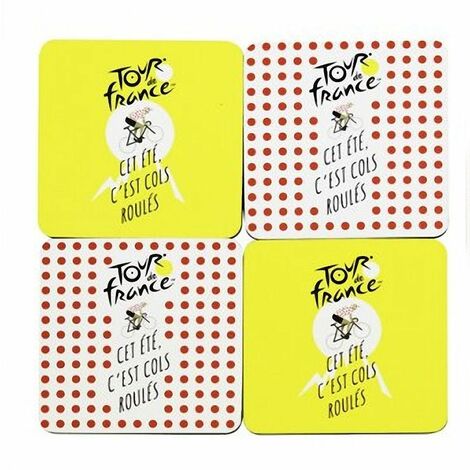 Lot De 8 Sous-verres Rétro Spoof – Thème Noël Anniversaire – Idée Remplissage De Bas