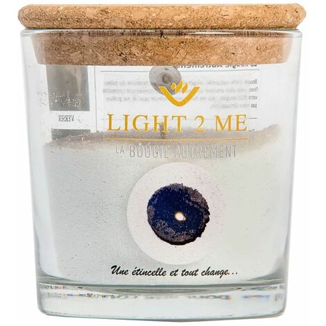 Bougie en poudre 250 grs la bougie autrement bleu étoilé (1/2)