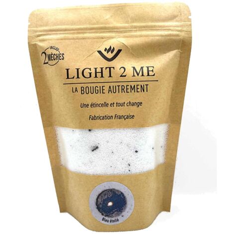 Bougie en poudre 250 grs la bougie autrement bleu Etoilé (1/3)