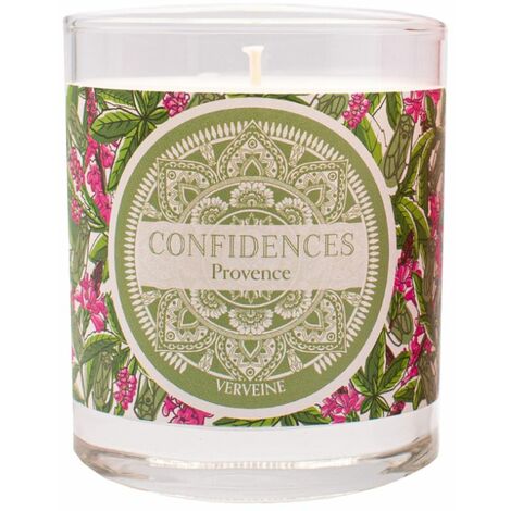 Bougie parfumée verveine fabriquée en provence 180 g (1/3)
