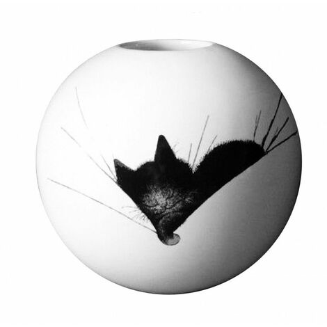 Vase rond en céramique Chats par Dubout (1/2)