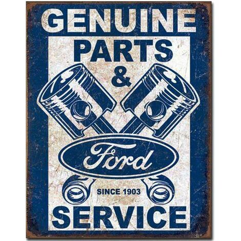 Décoration Rectangulaire Ford service 40.5 x 31.5 cm