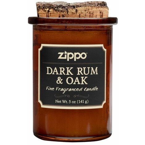 Bougie parfumée dark rum (1/3)