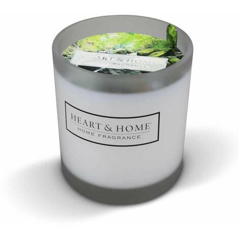 Petite bougie heart and home eau vive et sous bois (1/2)