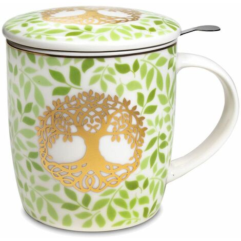 Mug avec infuseur métal Arbre de Vie (1/2)