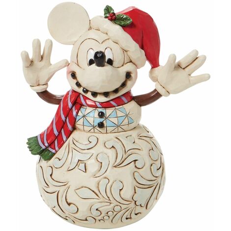 Statuette de Collection Mickey Snowman (1/3)