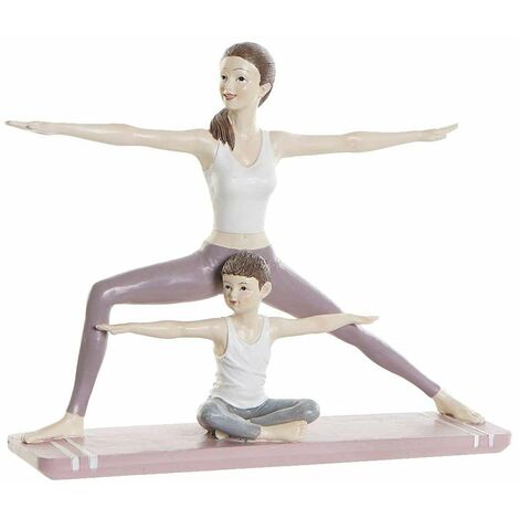 Statuette Yoga Maman et Enfant
