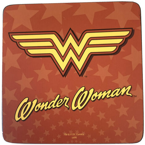 Set de 4 sous de verres Wonder woman (1/2)