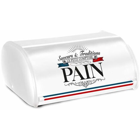 Boite blanche pour le pain style frenchy