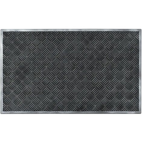 Essuie-pieds aspect métal en Gomme 75 cm (1/2)