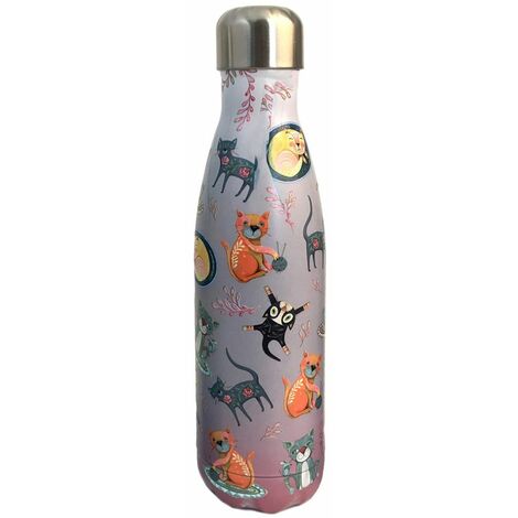Bouteille isotherme en inox Chats By Allen (1/2)