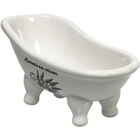 Baignoire Porte savon Lavande (1/2)
